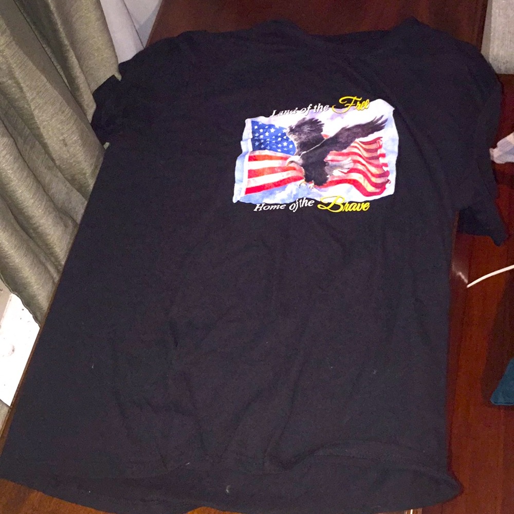 Land of the free, home of the brave American shirt